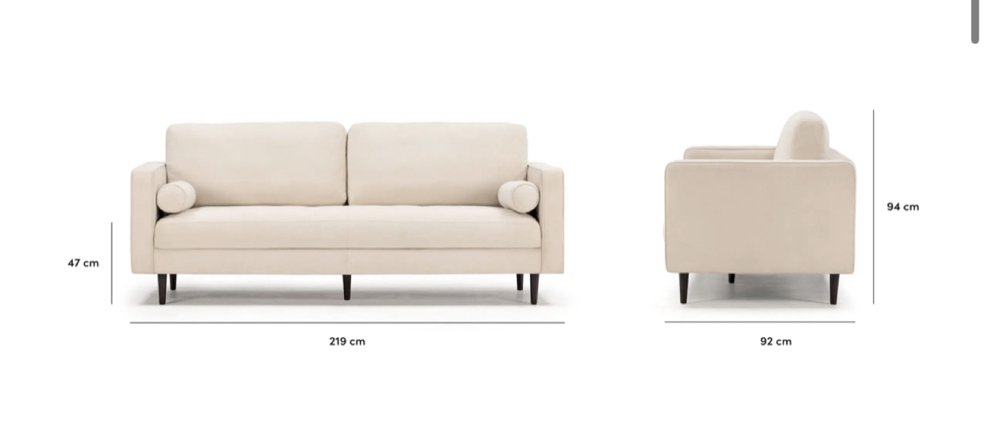 3-seater Sofa - photo 2