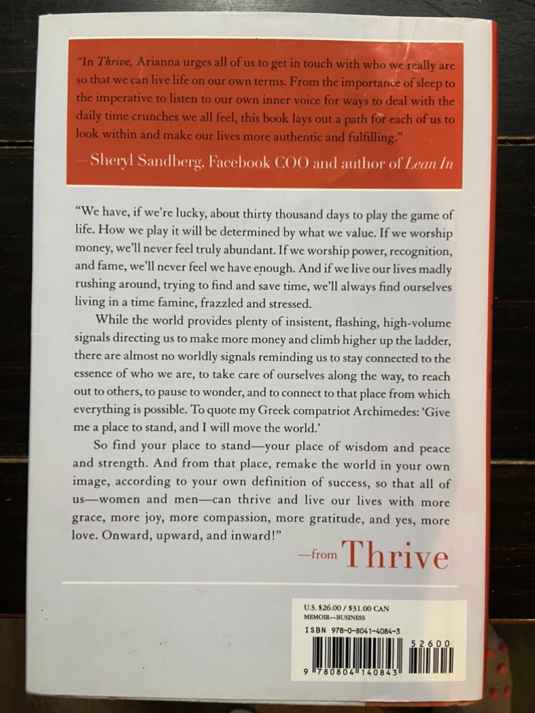 Thrive by Arianna Huffington - photo 2