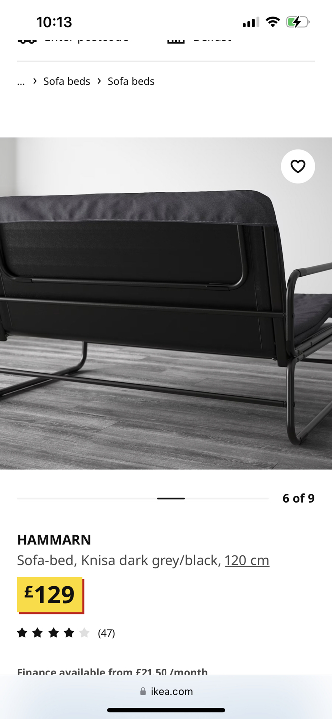 IKEA sofa bed - photo 5