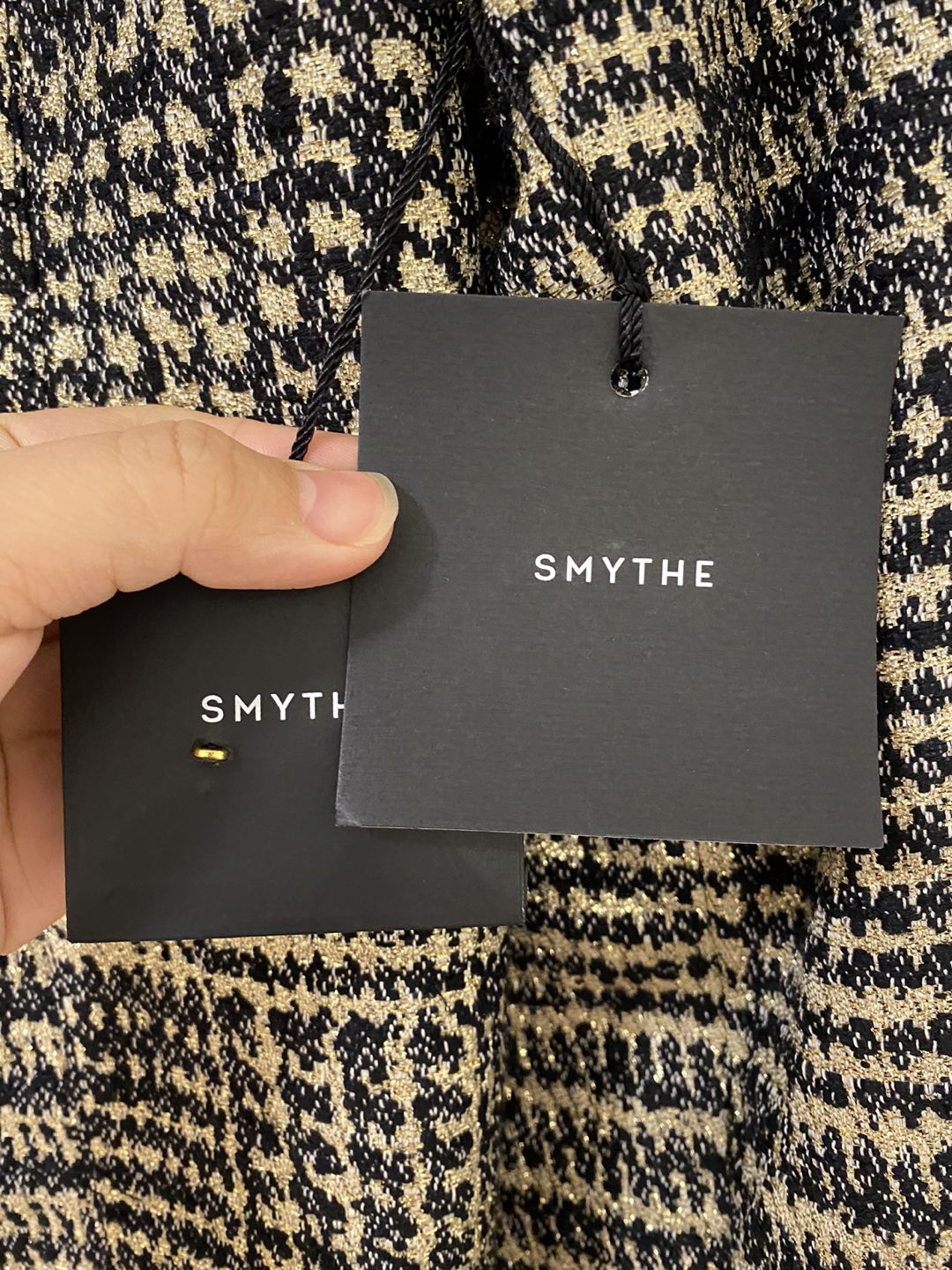 Symthe Patch Pocket Duchess Metallic Glencheck Holt Renfrew - photo 4