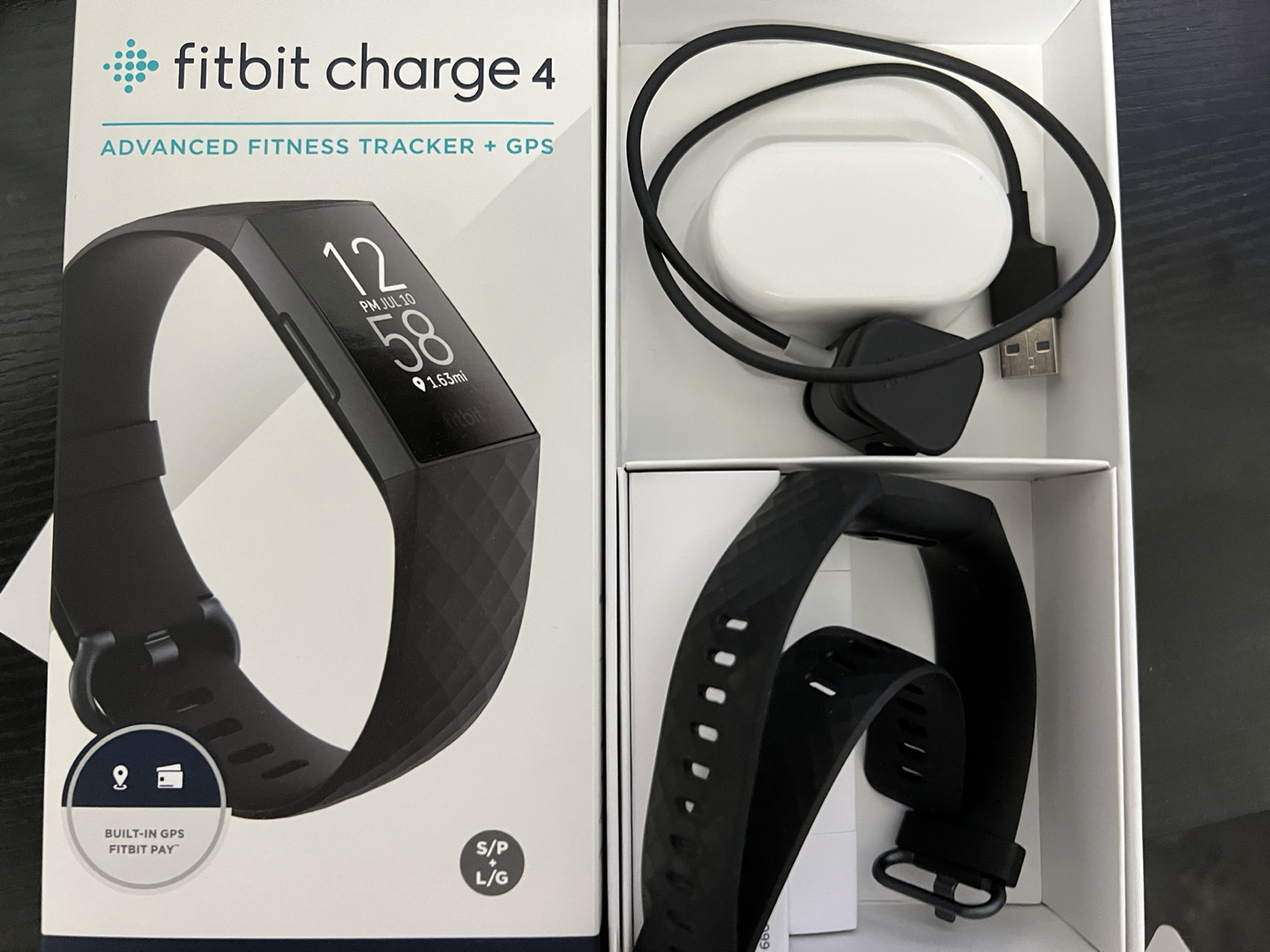 Fitbit Charge 4 Fitness and Activity Tracker with Built-in GPS thumbnail