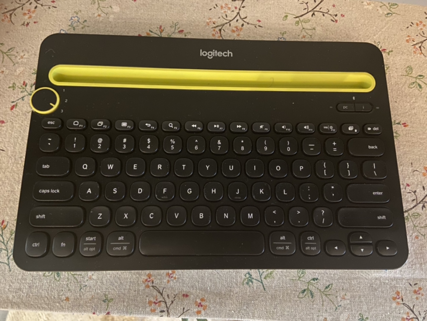 Logitech K480 Wireless Multi-Device Keyboard - Black thumbnail