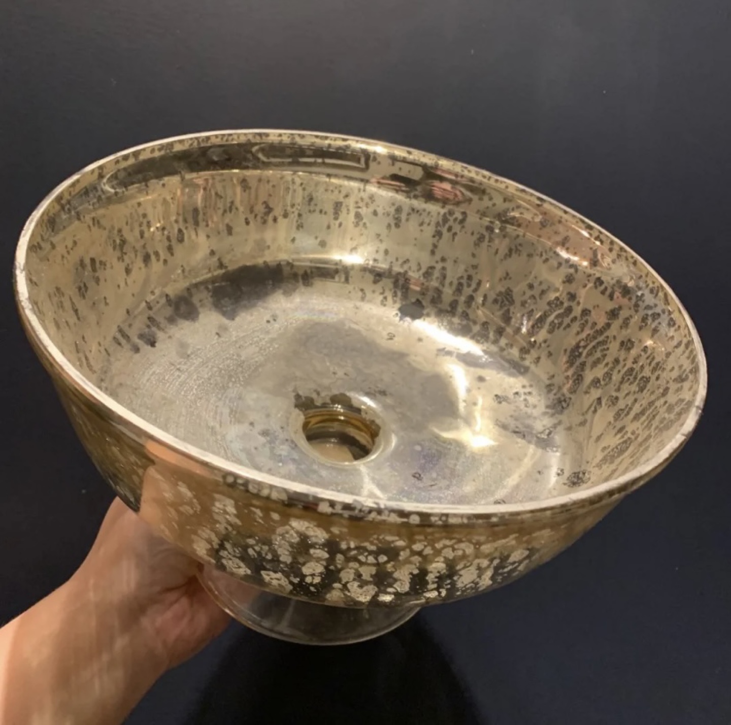 Mercury Glass Bowl image indicator(2)