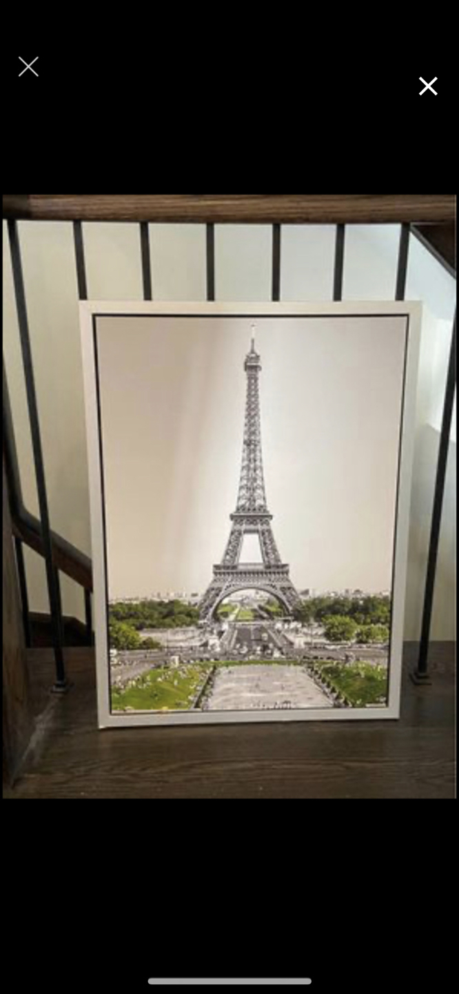 Eiffel Tower wall art from IKEA