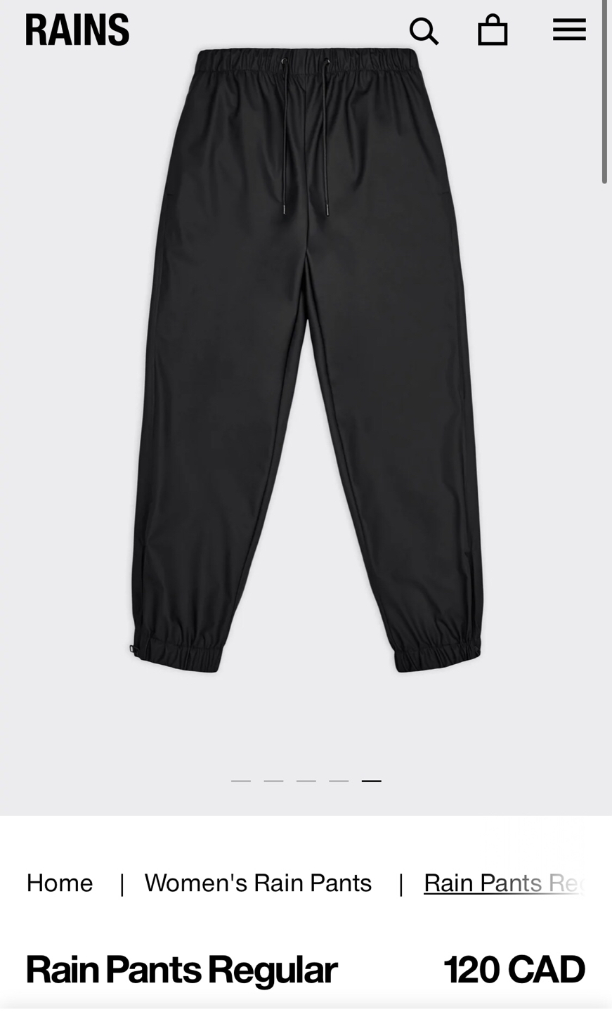 Rains Pants