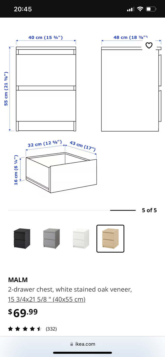 IKEA nightstand - photo 2