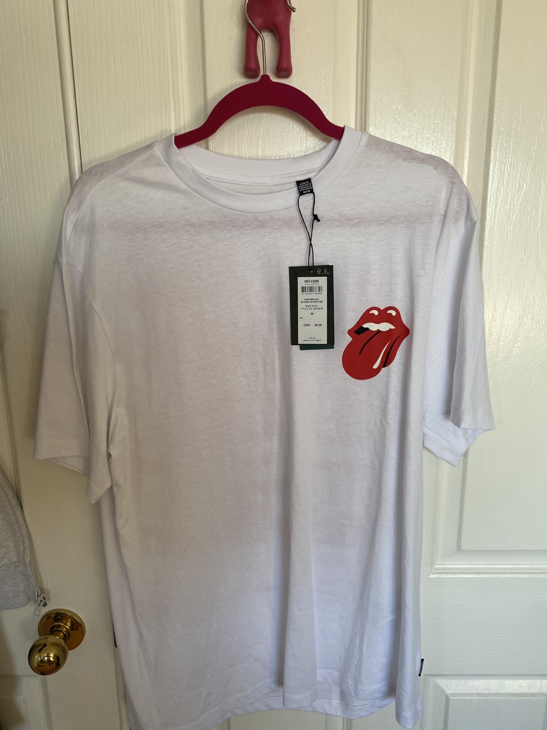 Brand new white Rolling Stones mens T shirt