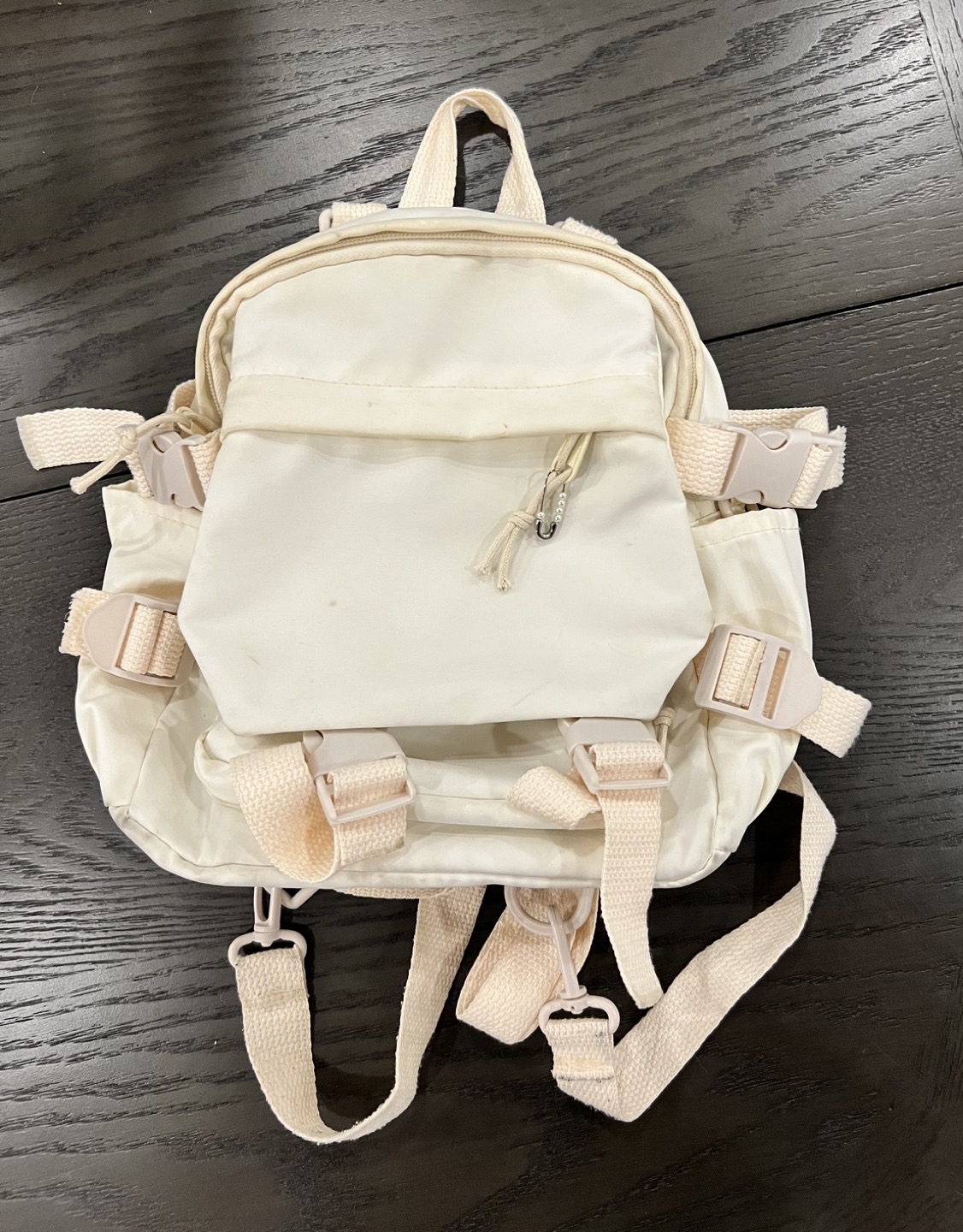 Cream Backpack
