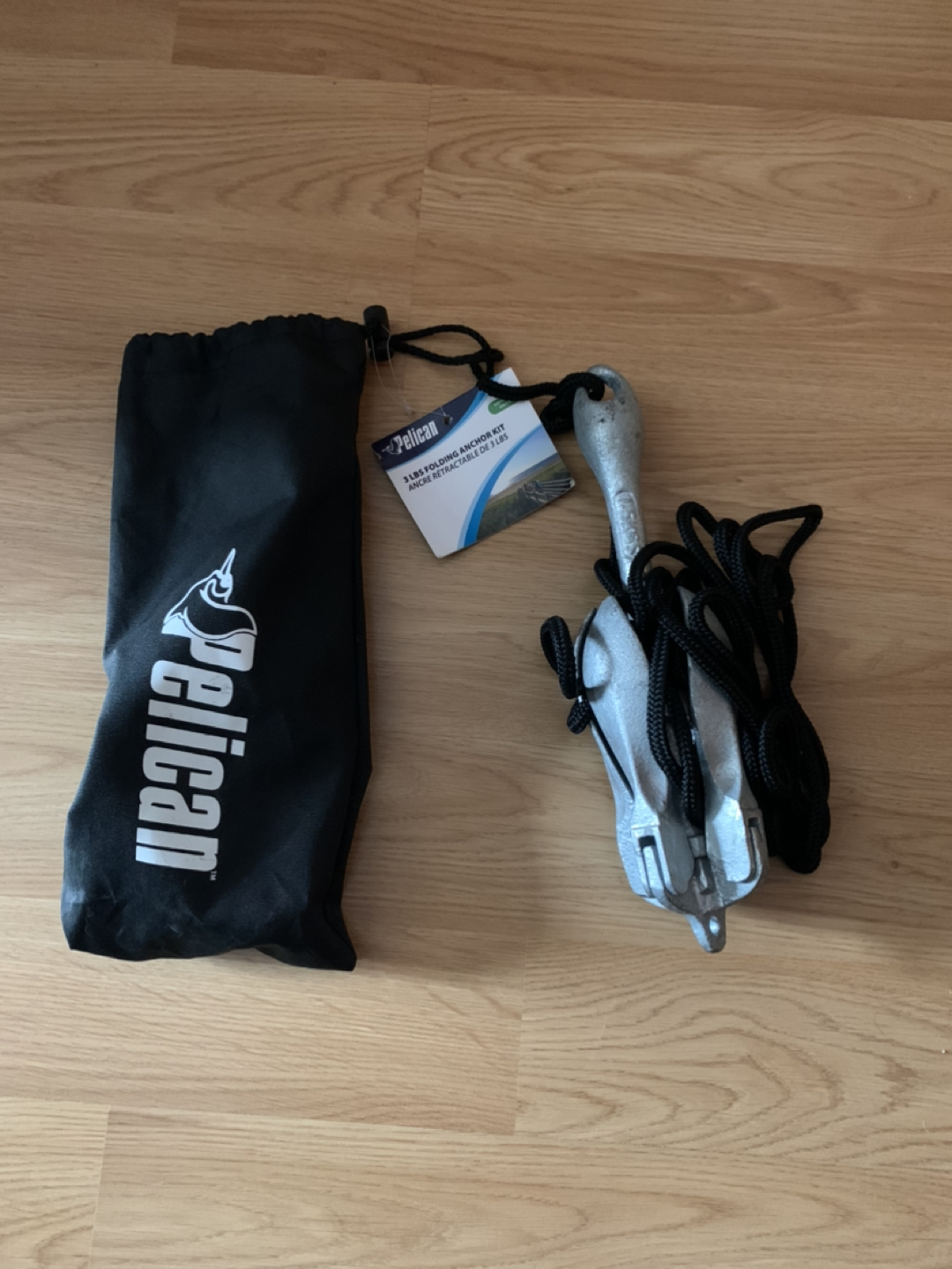 Brand New Pelican 3lb Collapsible Anchor