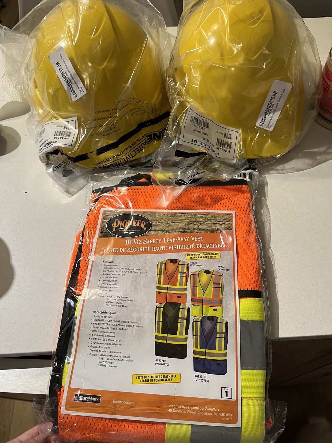 Brand new construction gear