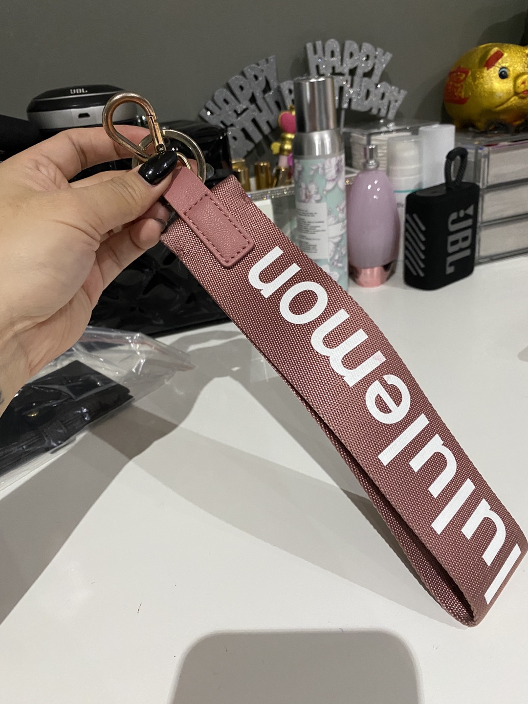 Lululemon bug keychain thumbnail