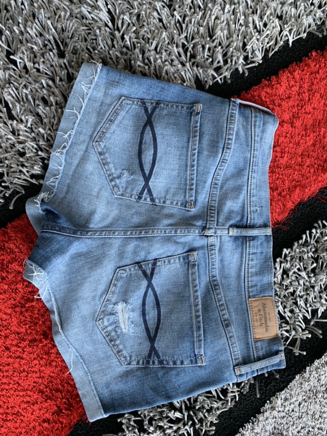 A & F denim shorts - photo 2