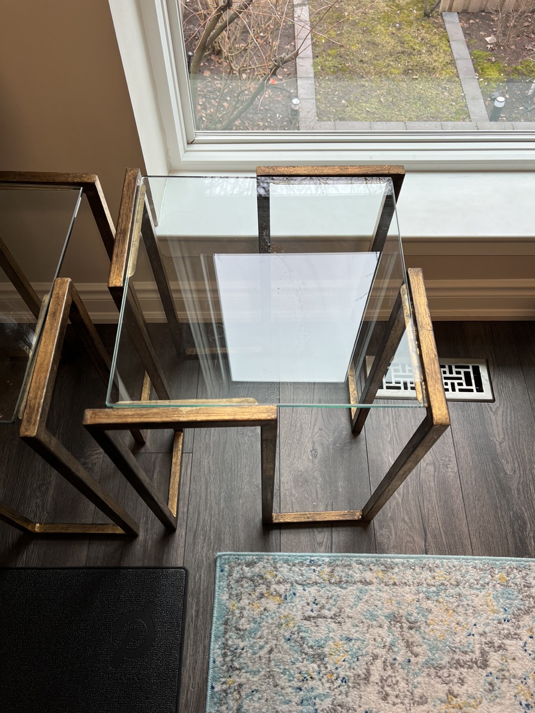 Side table glass (set of 2) - photo 3