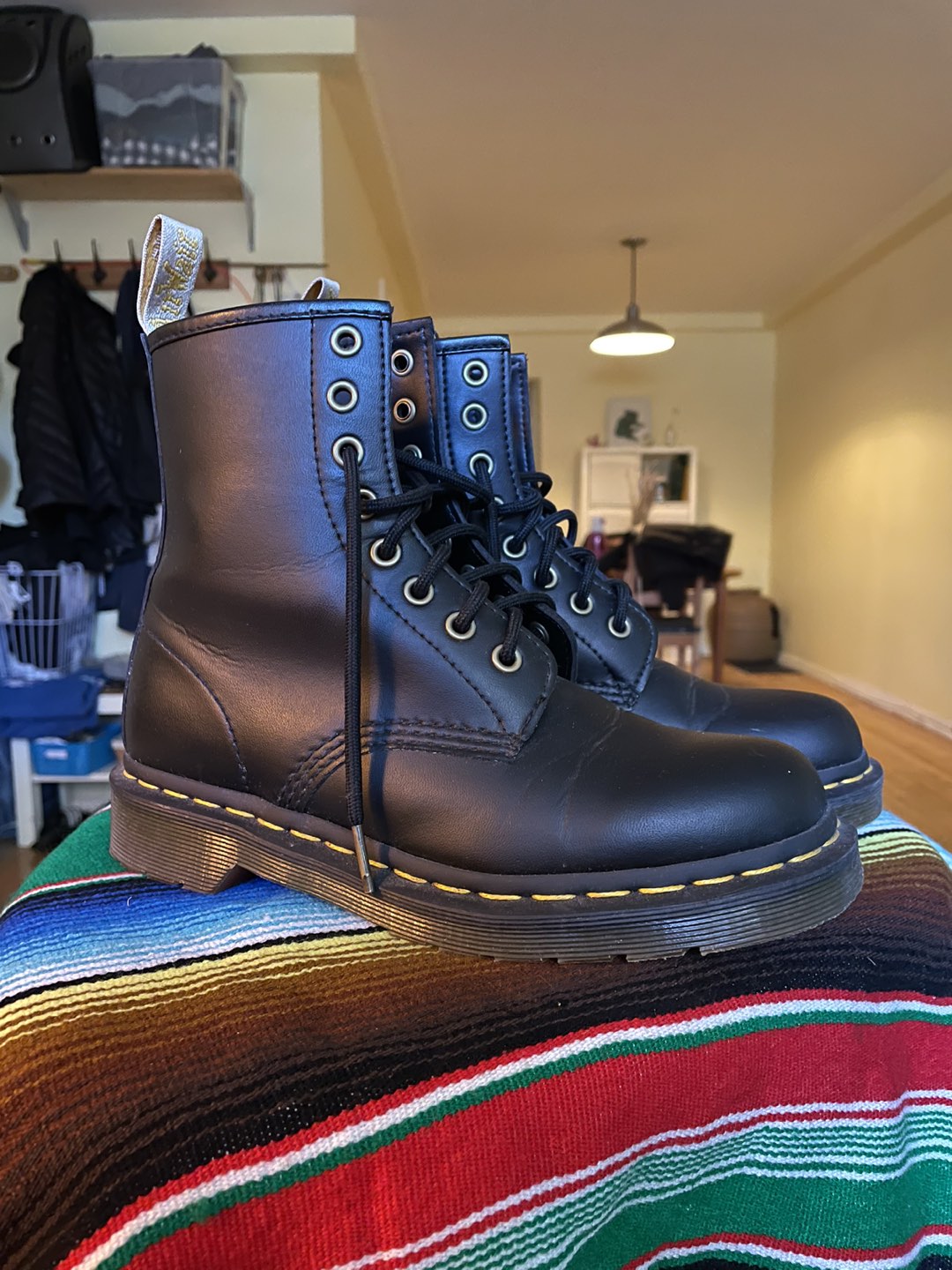 Dr. Martens (Black) VEGAN 1460 FELIX LACE UP BOOTS