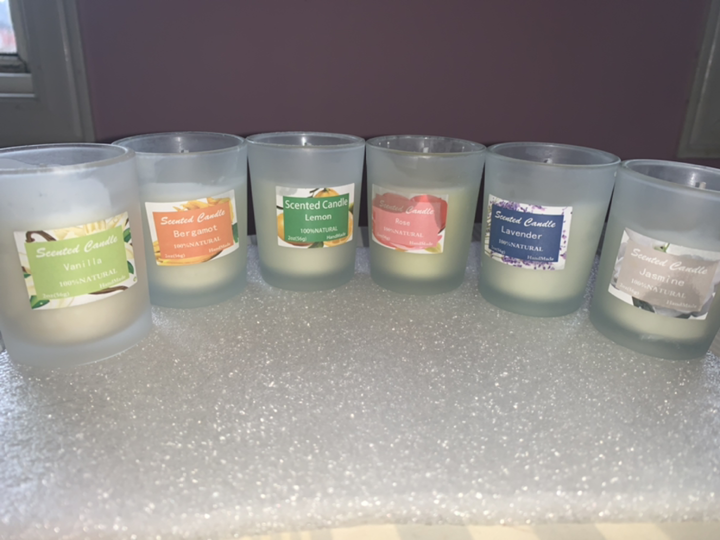 12 SET SCENTED CANDLES - photo 2