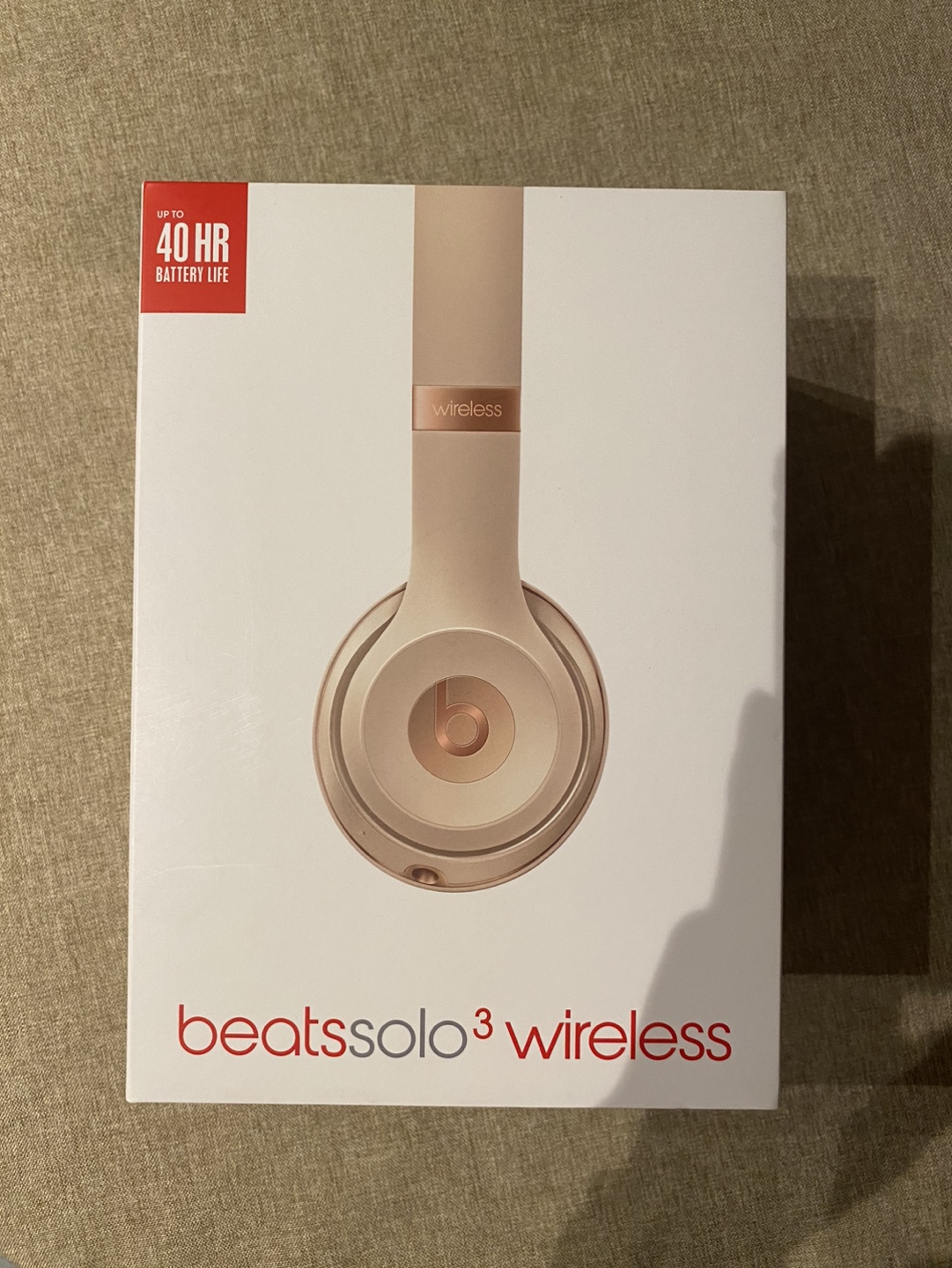 Beats Solo 3 wireless - matte gold