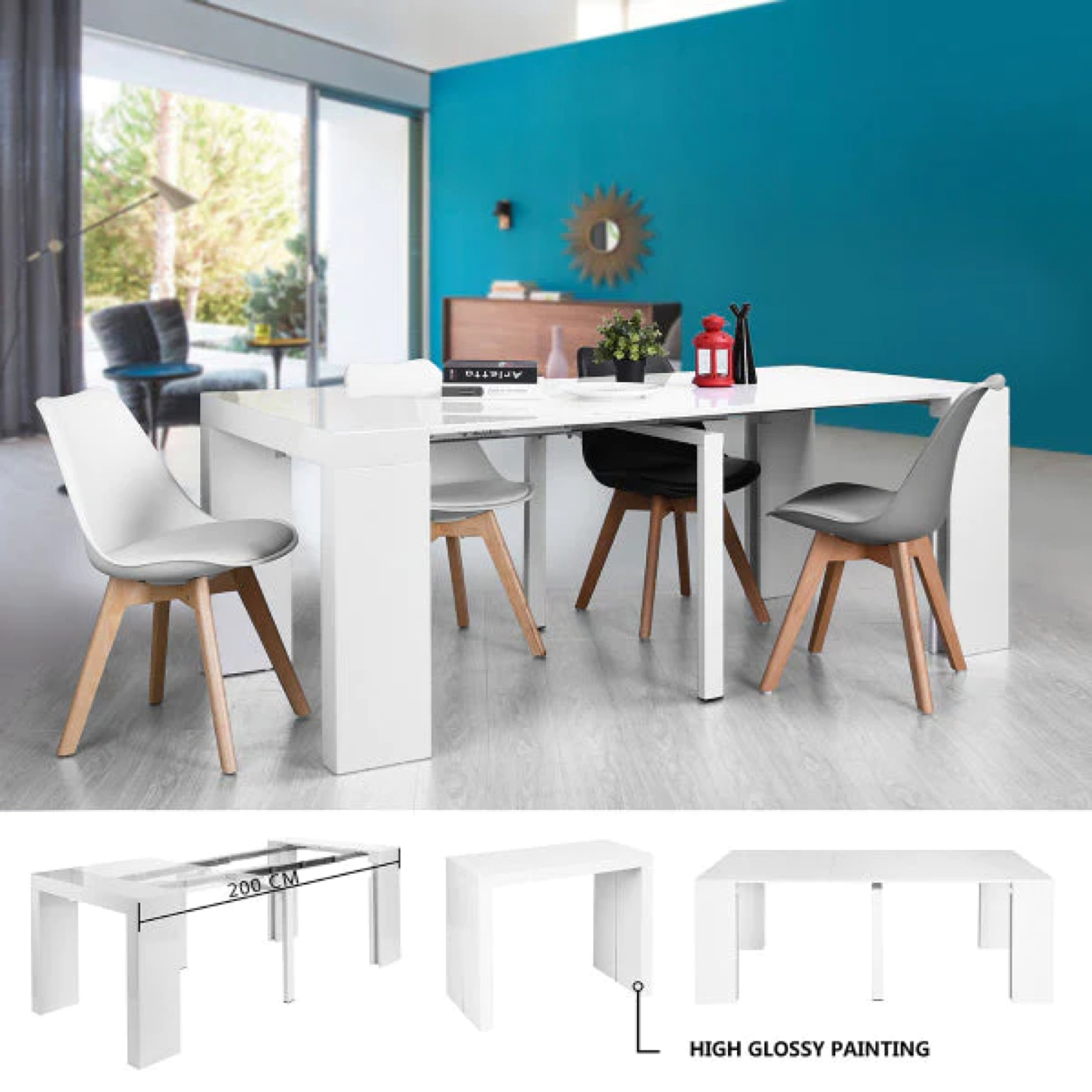 Extendable Dining Table - photo 4