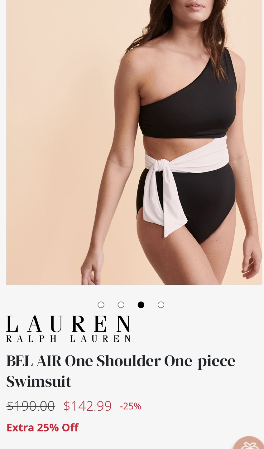 Ralph Lauren bathing suit. Brand New! thumbnail
