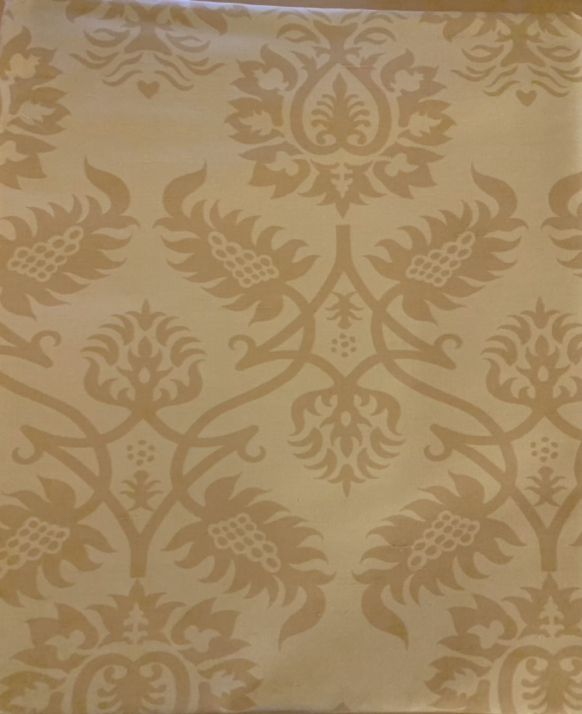 Restoration Hardware 2 panels silk drapery