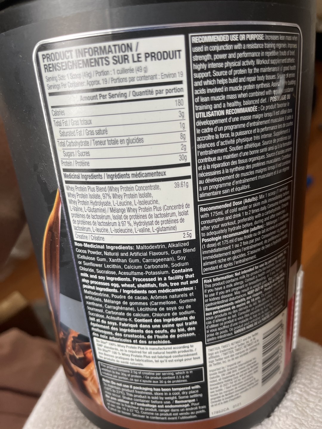 SiX star Protein Powder image indicator(2)