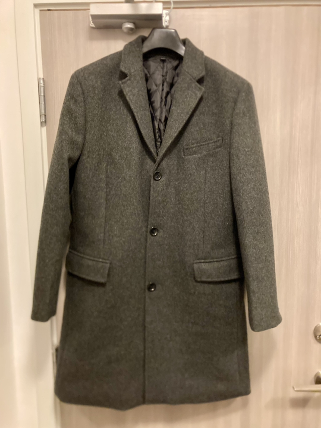 J. Crew Everyday topcoat, size 42R, wool, with PrimaLoft thumbnail