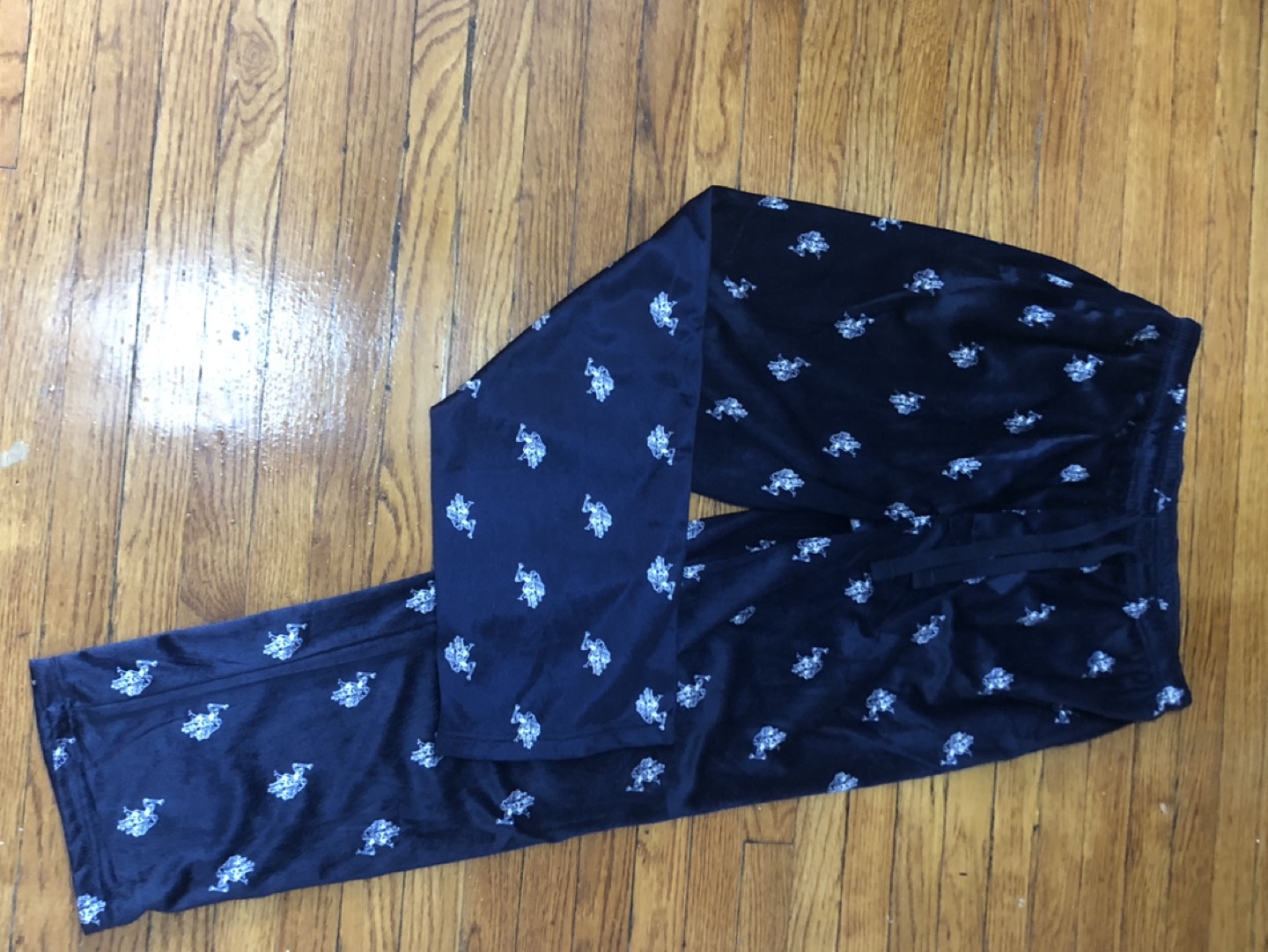 Polo monogram logo pants