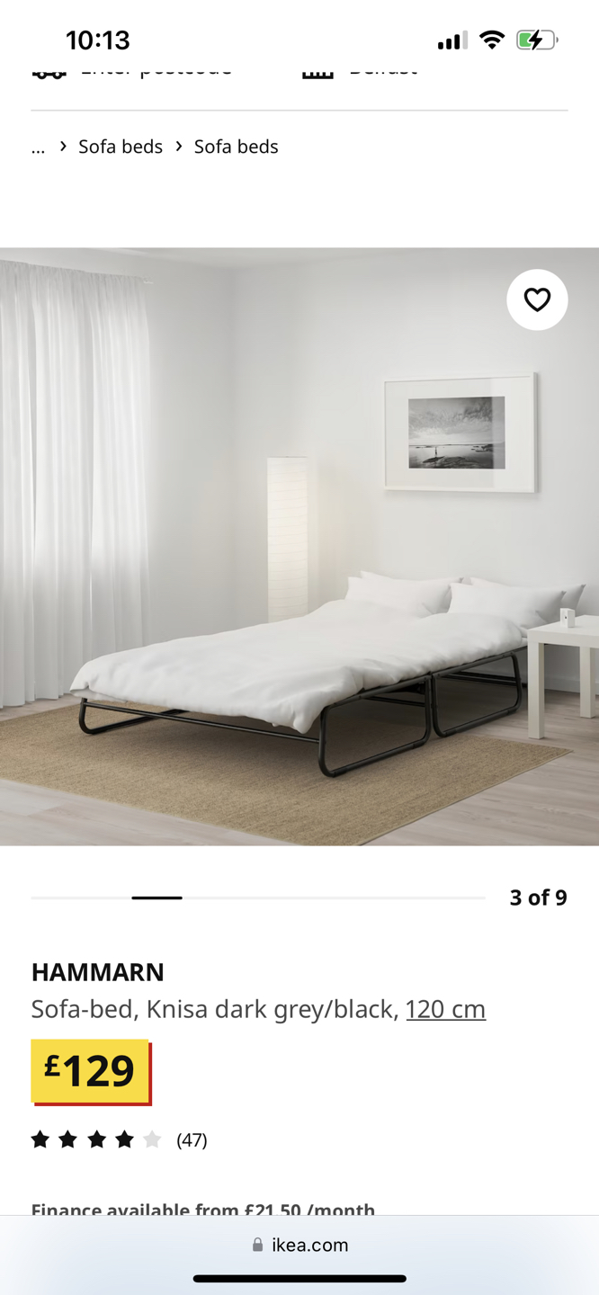 IKEA sofa bed - photo 3