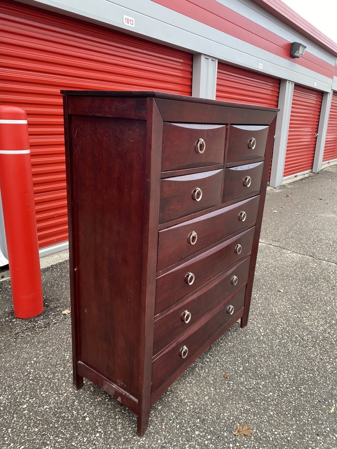 Solid wood wardrobe - photo 2