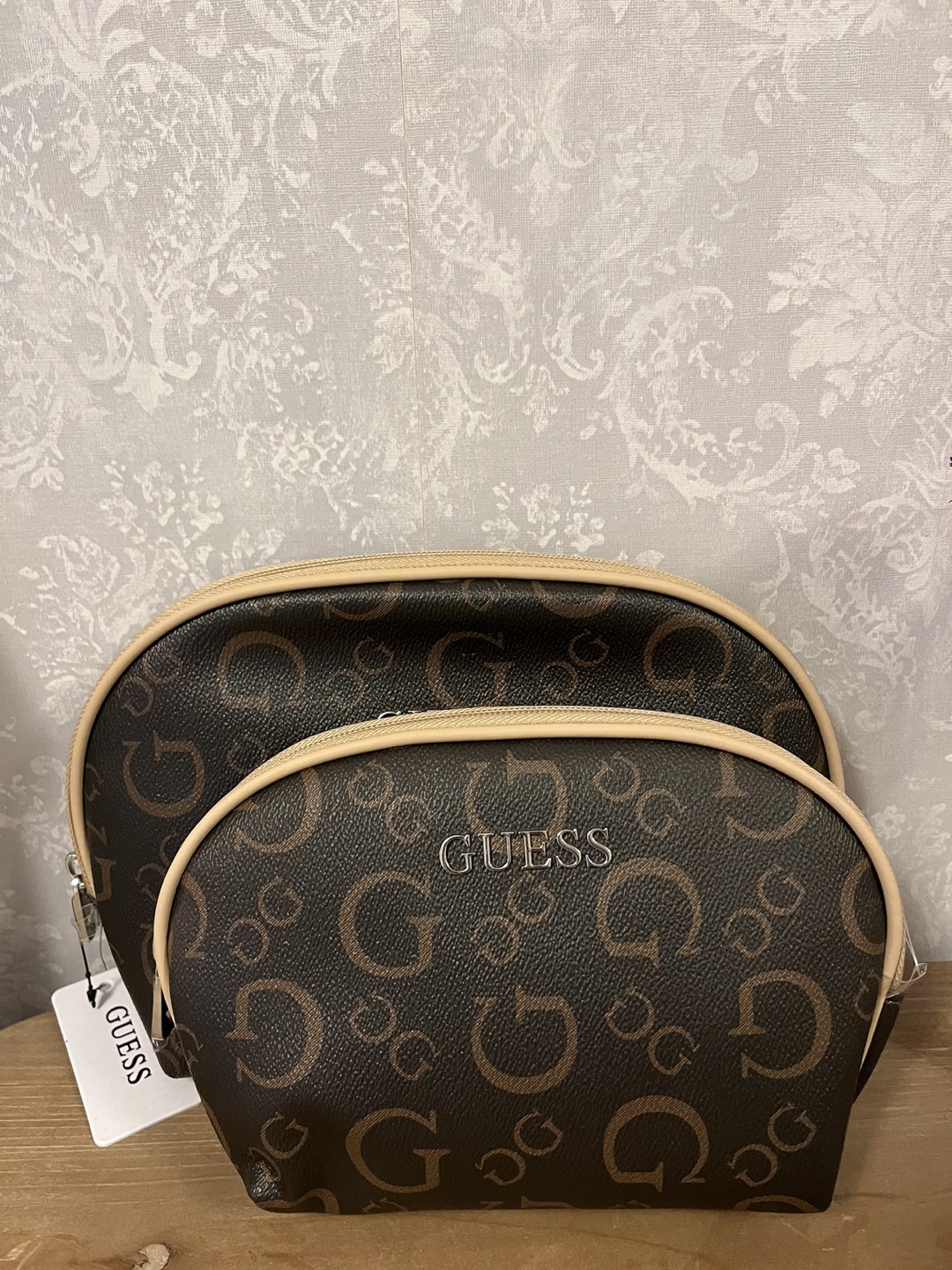 Guess travel makeup bags