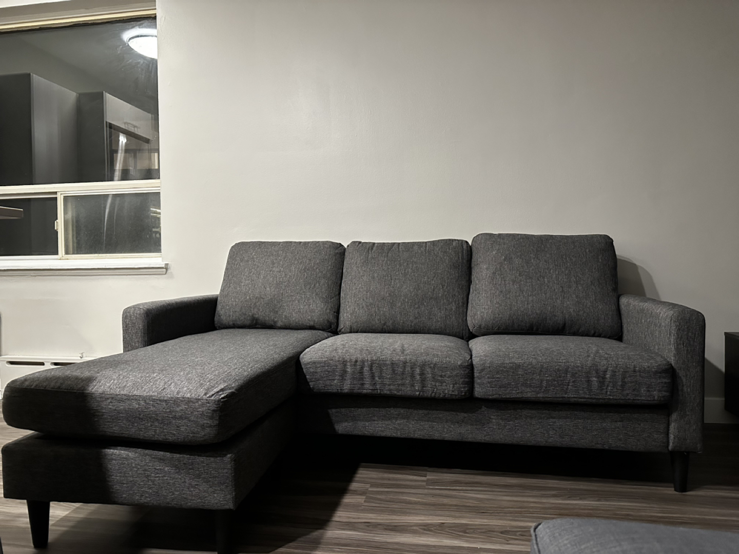 *Brand New* Wayfair Cazenovia 2 Sectional couch with chaise - photo 3