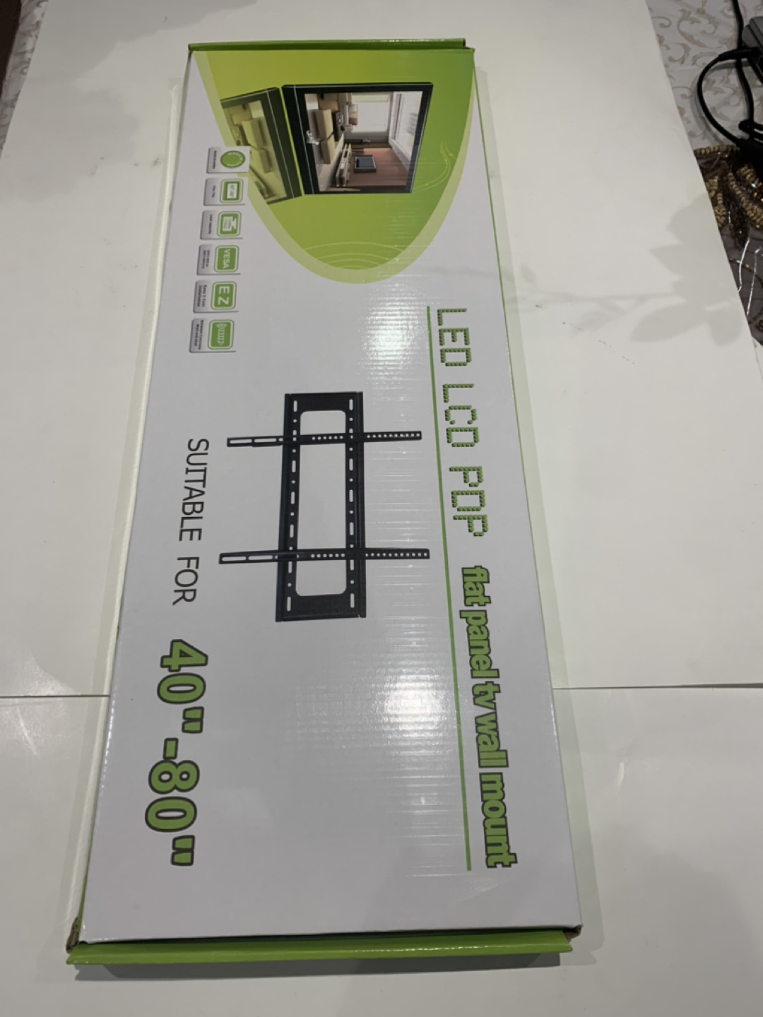 TV WALL MOUNT UP TO 80 INCH FLAT PANEL TV BRAND NEW - photo 2