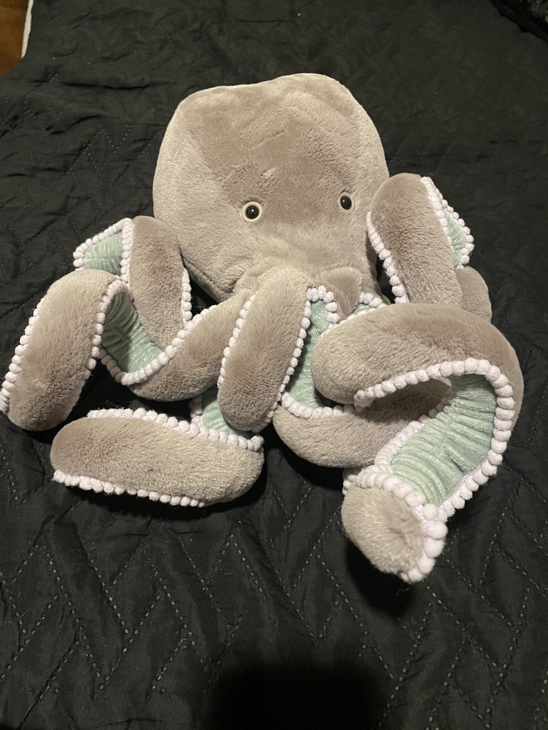 Plush toy octopus
