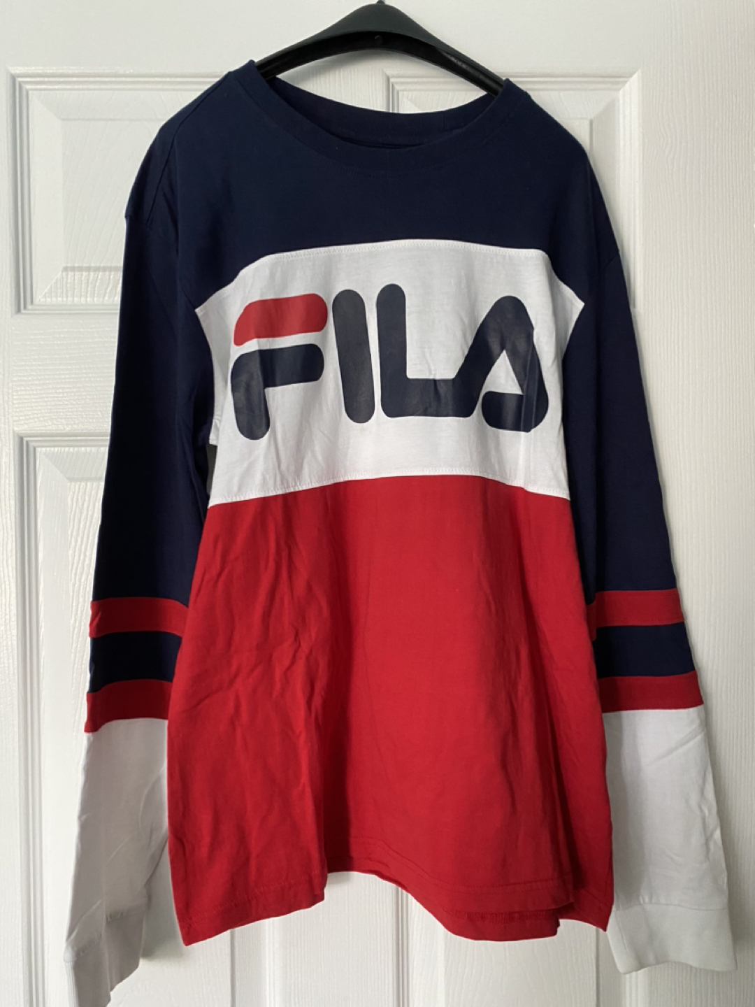 Fila Colour Block Long Sleeve Shirt (medium) thumbnail