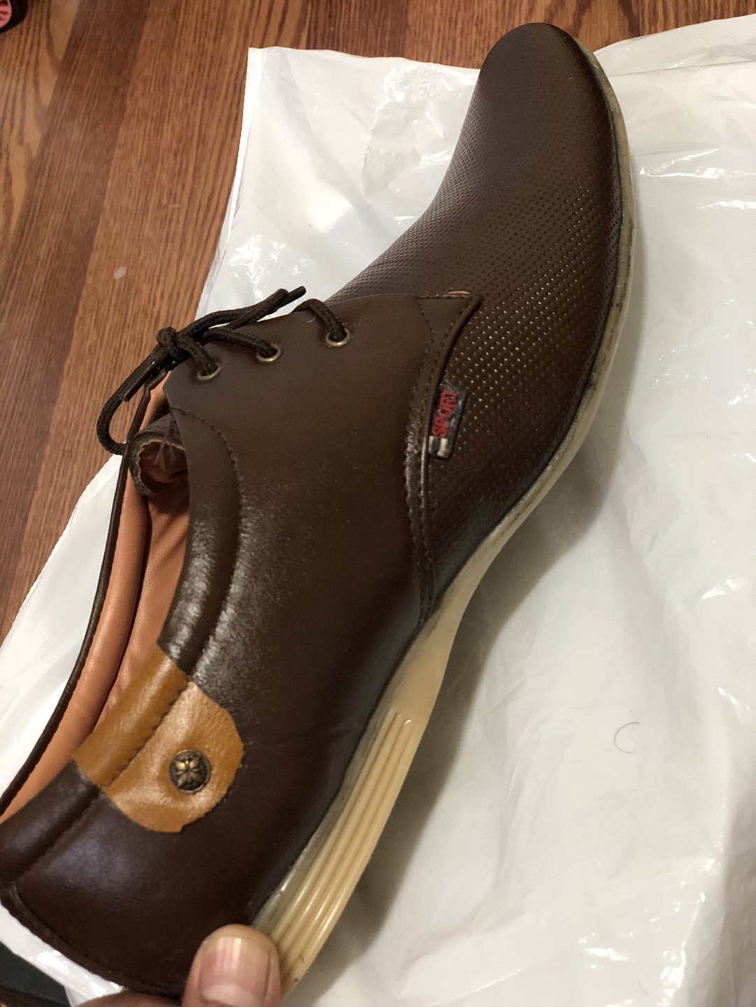 Brown formal shoes - photo 2