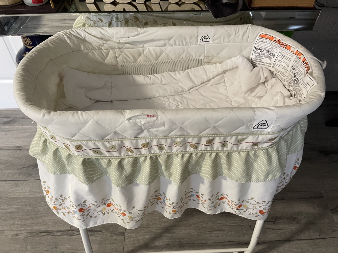 Bassinet and nursing pillow
