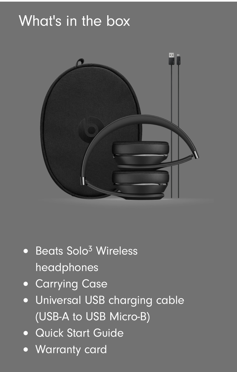 Beats by Dre. Solo 3 Wireless - stereo bluetooth headphones. - photo 2