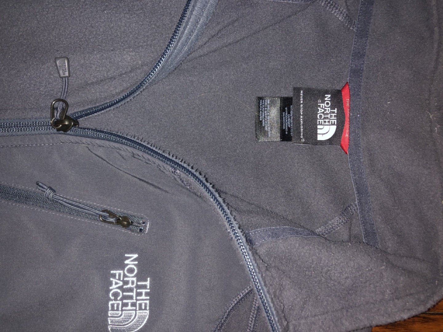 The North Face Fleece Sweater Jacket Hoodie - photo 3