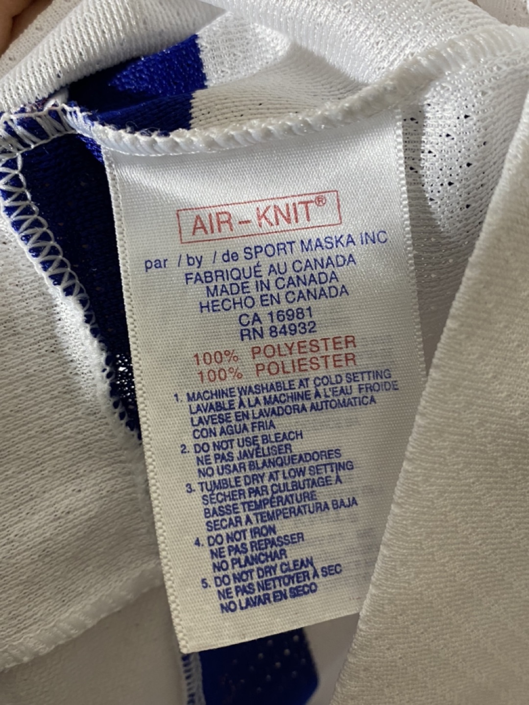 Vintage Toronto Maple Leafs Koho Alternate 3rd Jersey Youth L/XL image indicator(6)