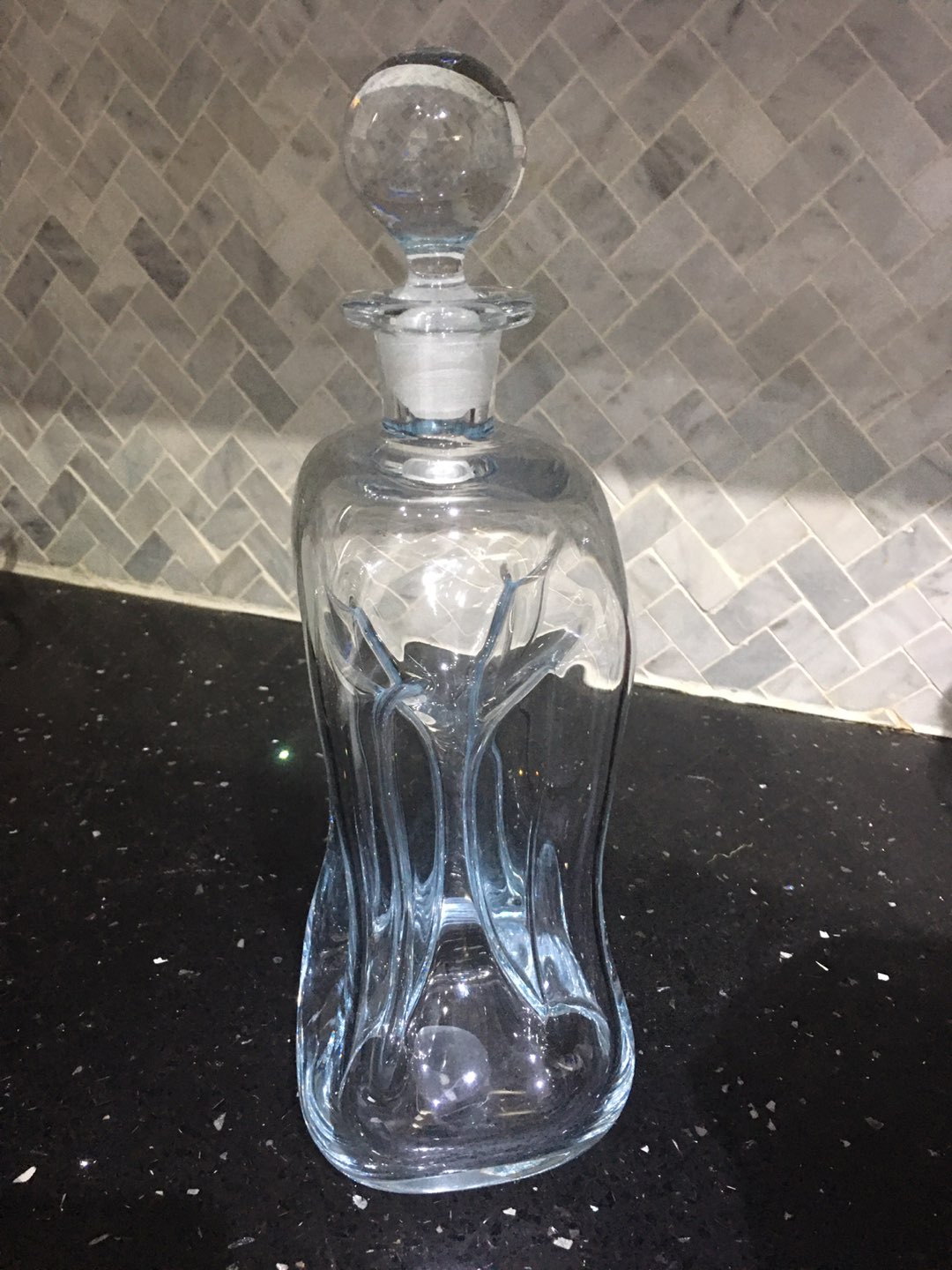 Glass Fruit Bowl, Large Turkey platter, Gravy boat & Decanter image indicator(4)