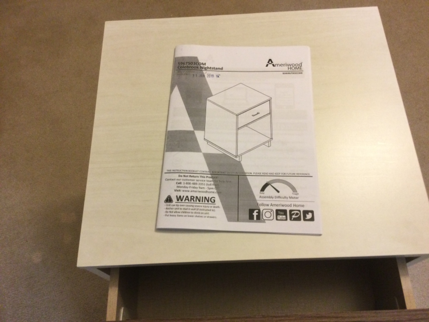 Brand New Night Stand - photo 2