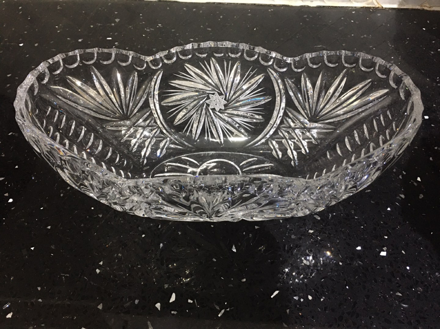 Glass Fruit Bowl, Large Turkey platter, Gravy boat & Decanter image indicator(2)