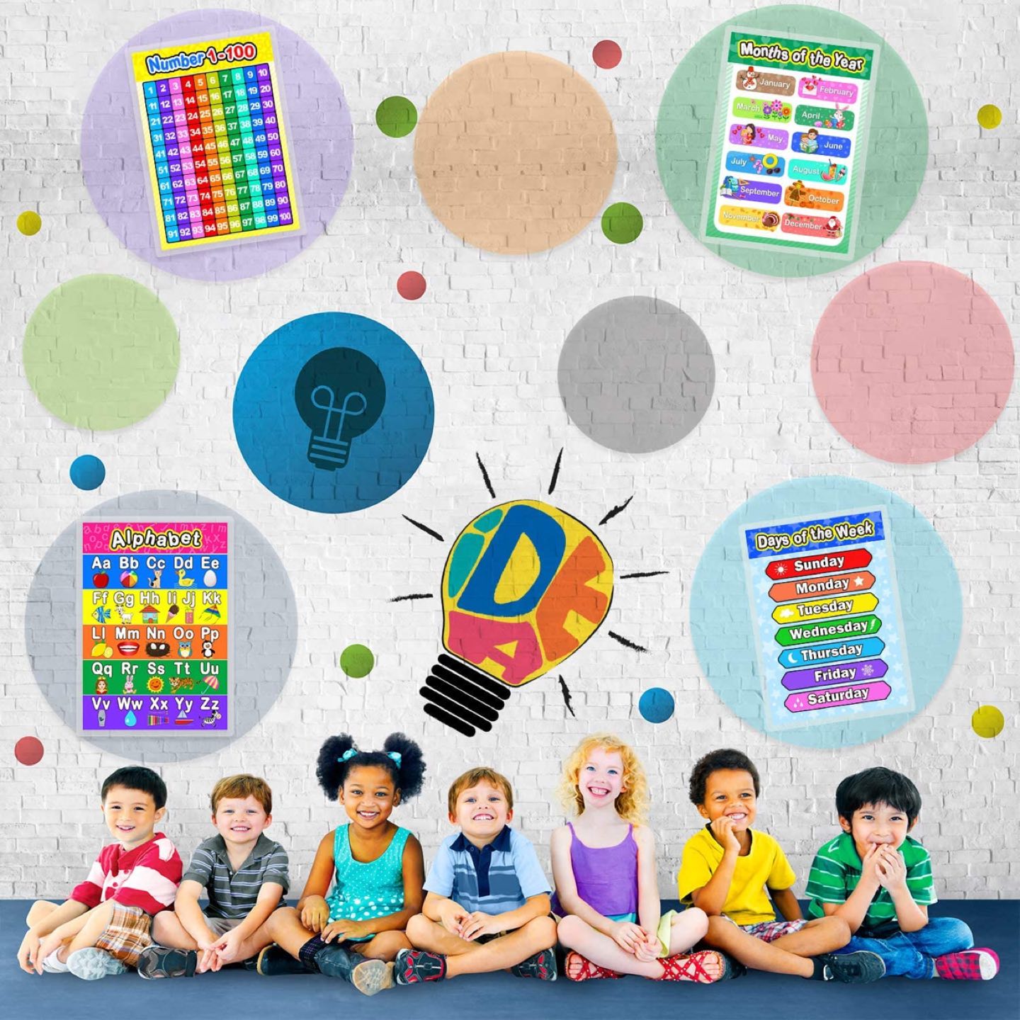 Laminated Poster for Toddlers and Kids Age 1+ #freecycle - photo 3