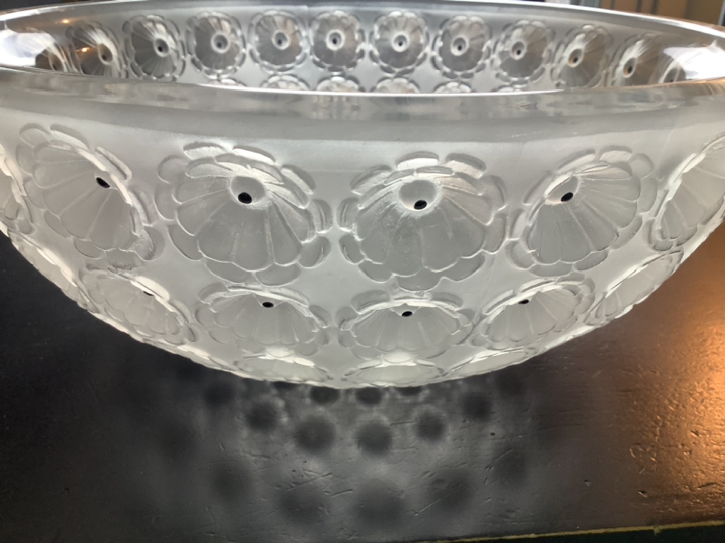 Selling spree Large Lalique Nemours bowl - photo 5