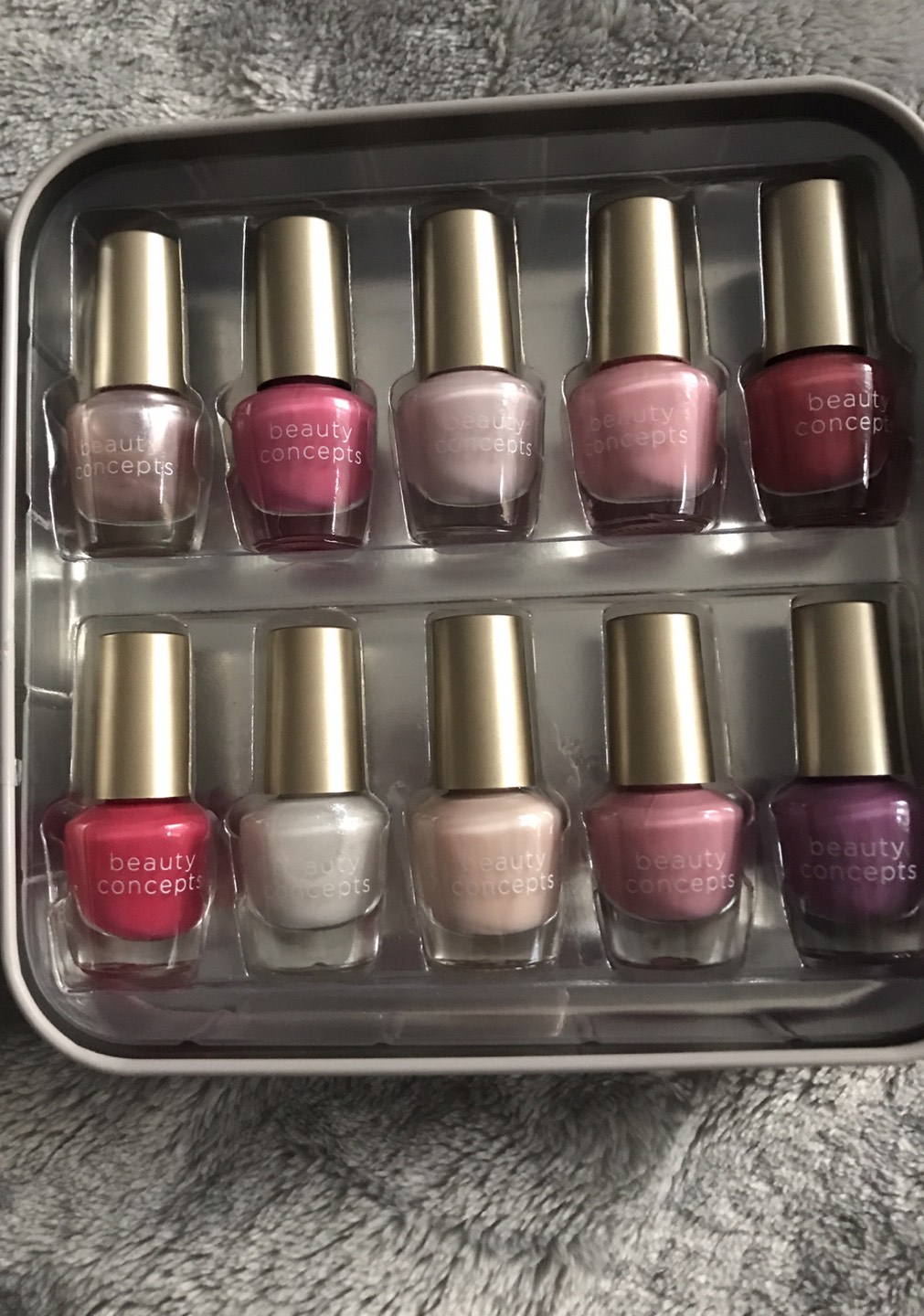 Nail polish never used