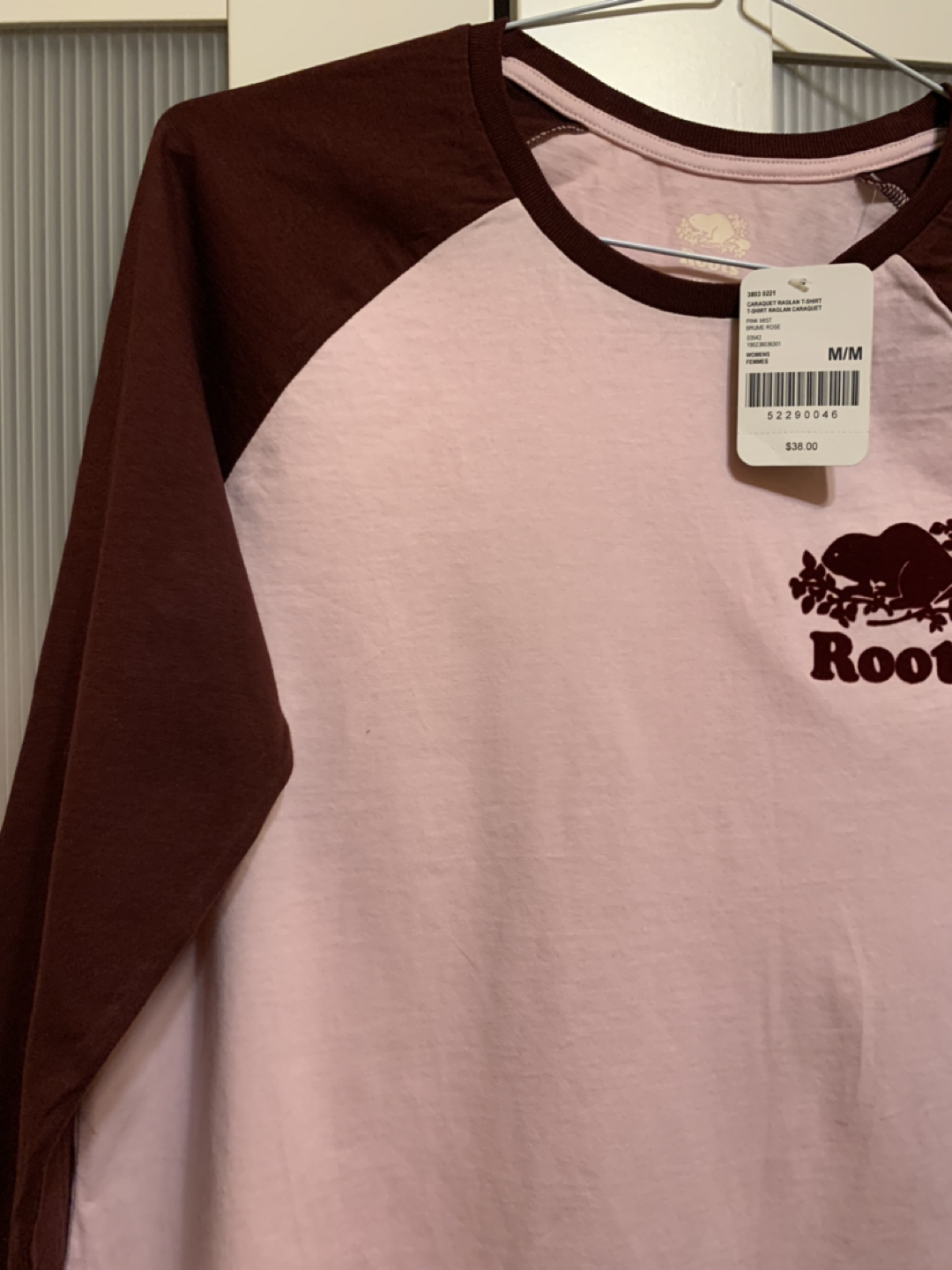 Roots long sleeve shirt size M lady thumbnail