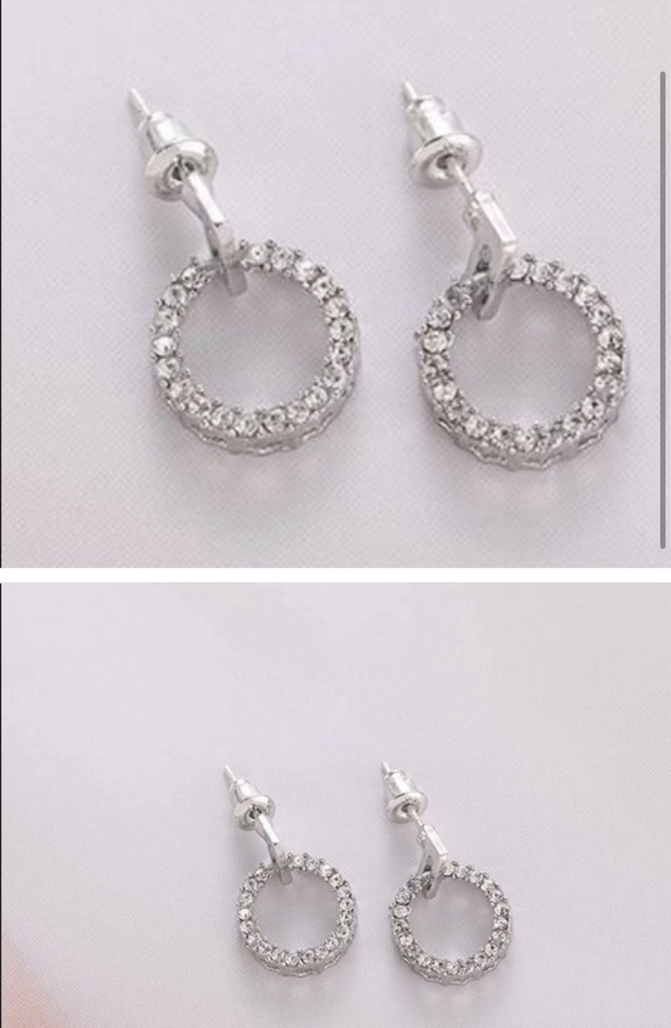 Earrings (stud + drop) #freecycle thumbnail