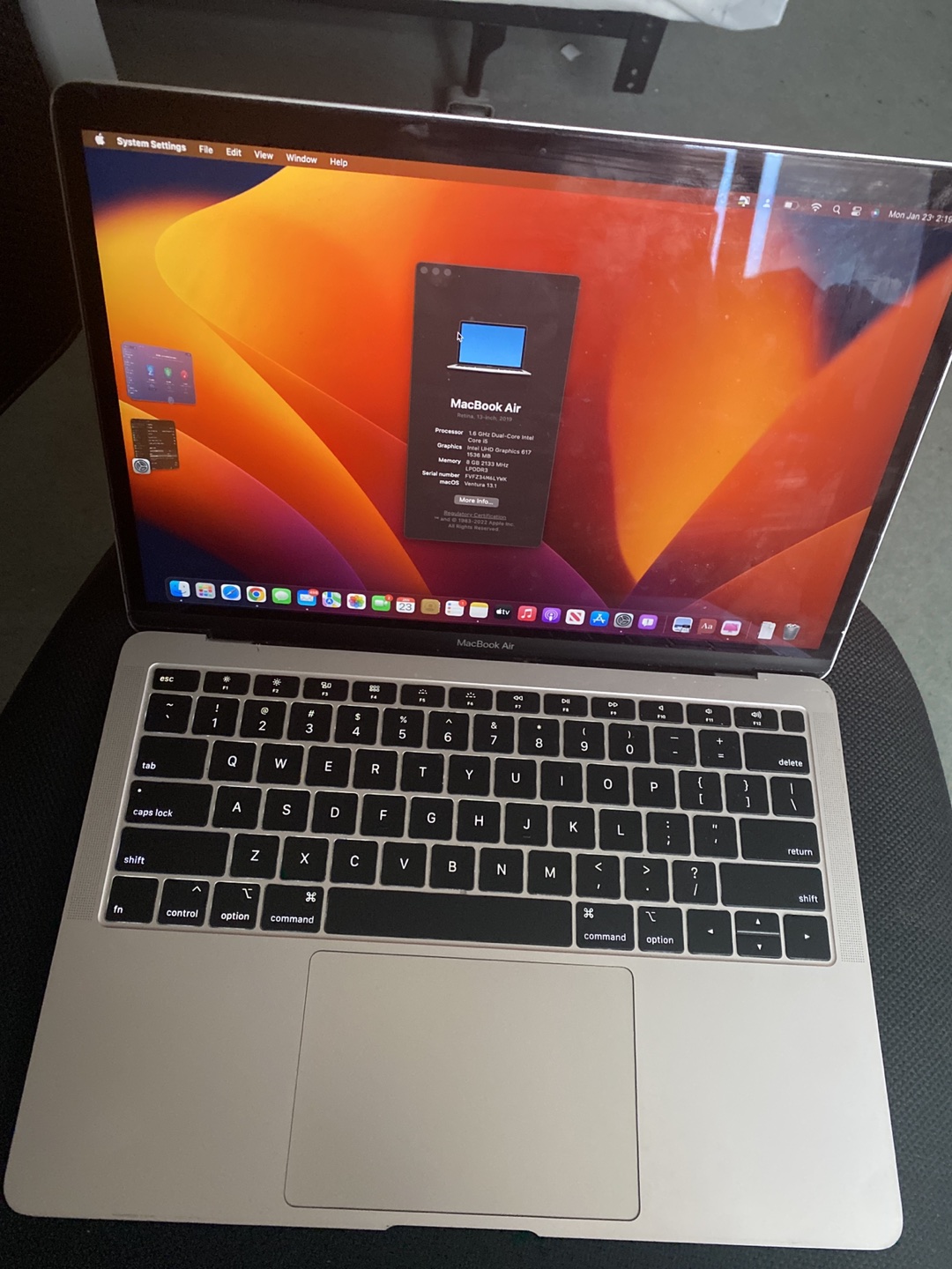 2019 MacBook Air with usb c hub - photo 3