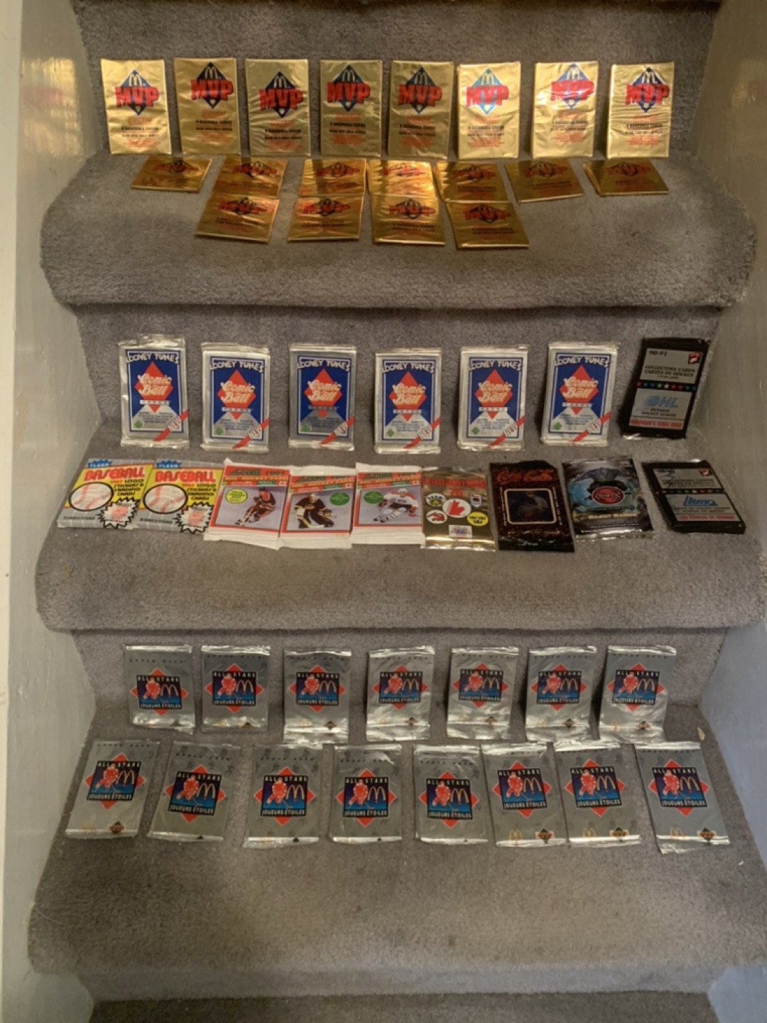 50 Sealed Hockey and Baseball Cards - $25 for everything thumbnail