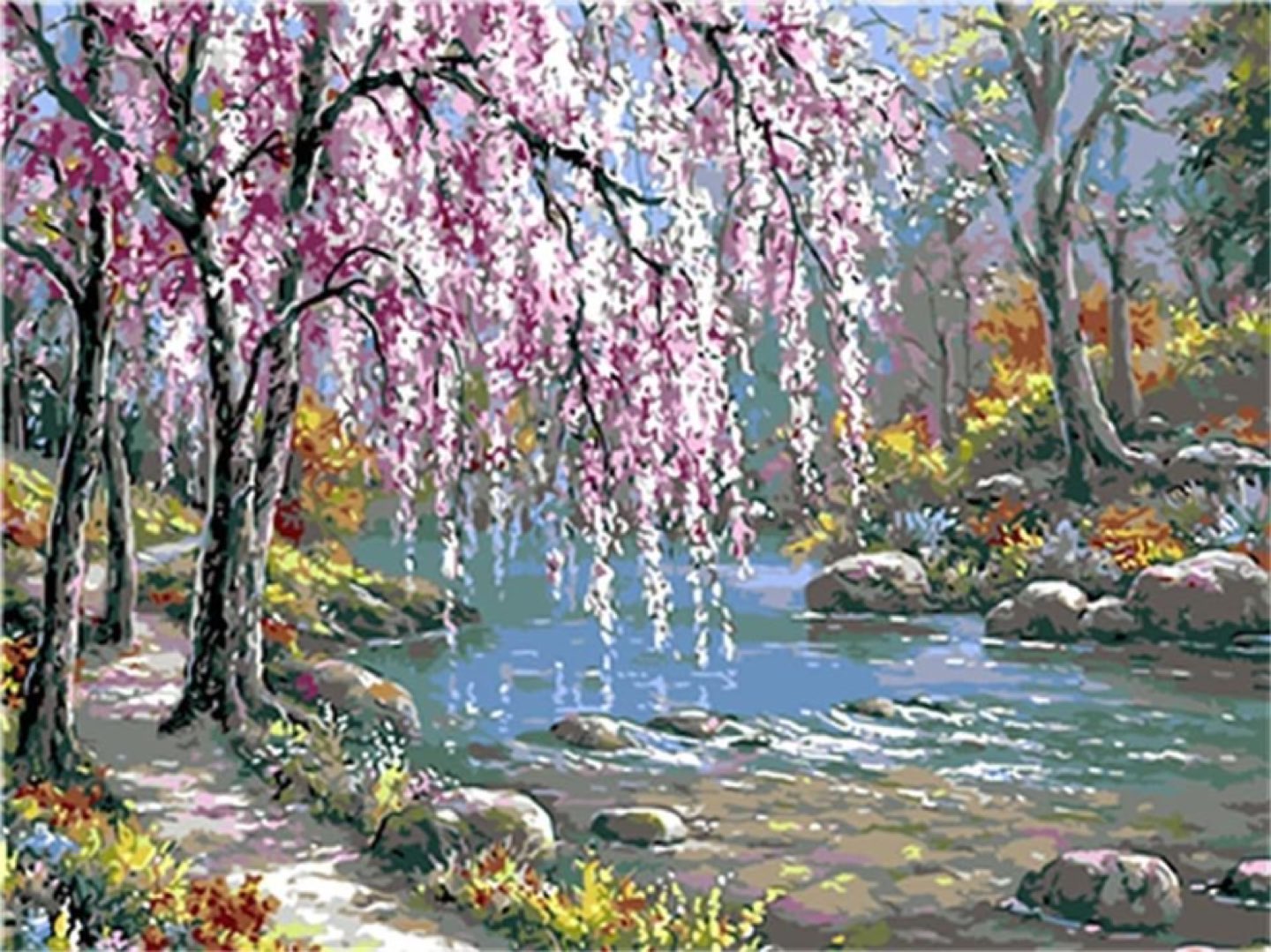 Paint by number - landscape thumbnail