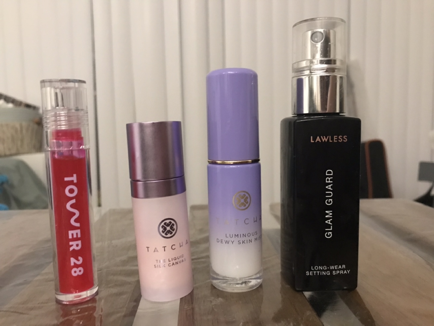 Makeup primer and setting sprays, lip gloss thumbnail